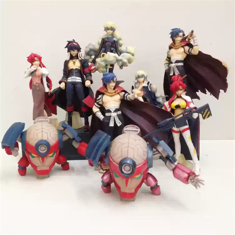 Model Kit Gurren Lagann - 8-15cm Çizgi Film Tengen Toppa Gurren-Lagann