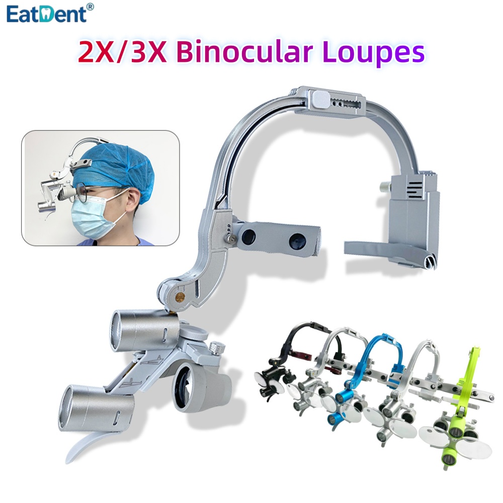 Magnifier With Light - 2.5X/3.5X Diş Hekimliği LED Baş Lambası