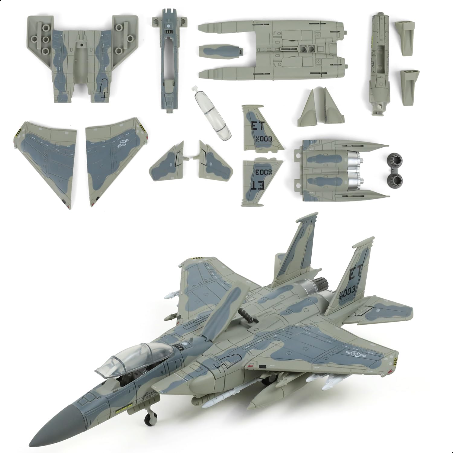 Model Kit Plane - 1/72 F-15EX Eagle II Amerikan Hava