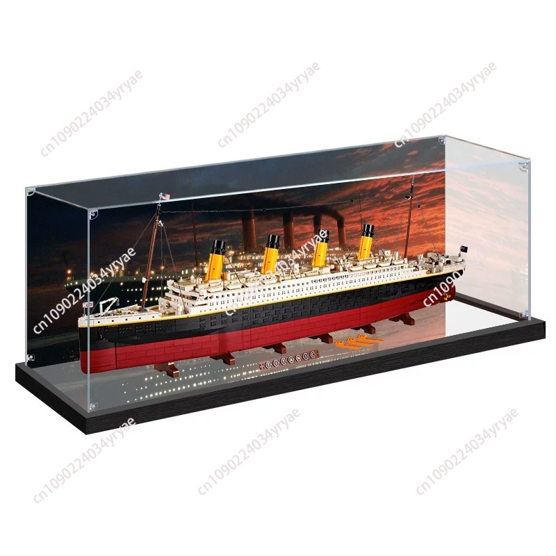 Model Kit Titanic - Şeffaf Akrilik Sergileme Kutusu - LEGO