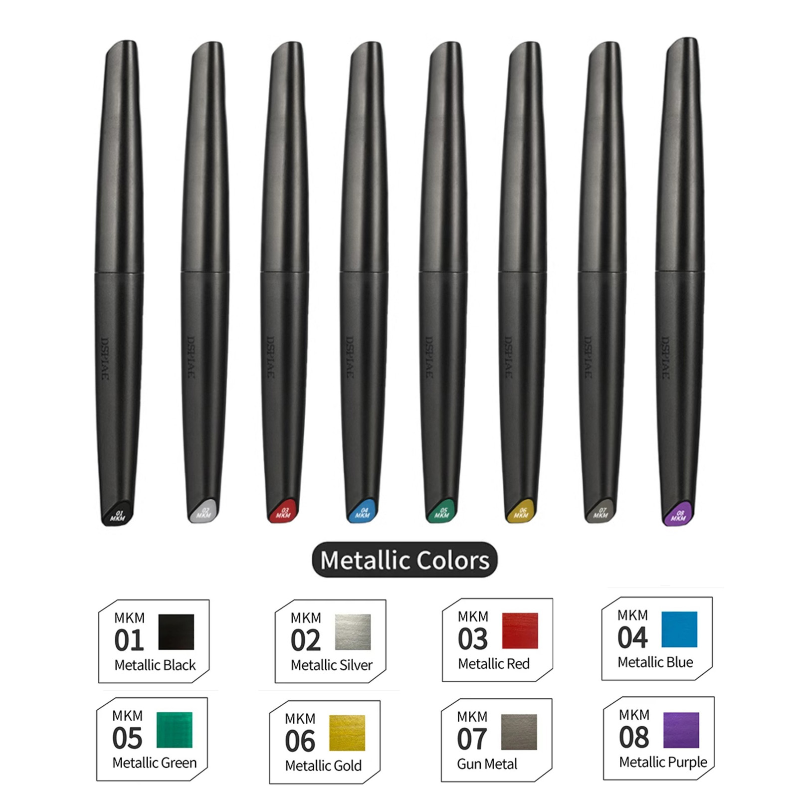 Model Kit Paint Set - DSPIAE Yumuşak Ucu Su bazlı işaretleme