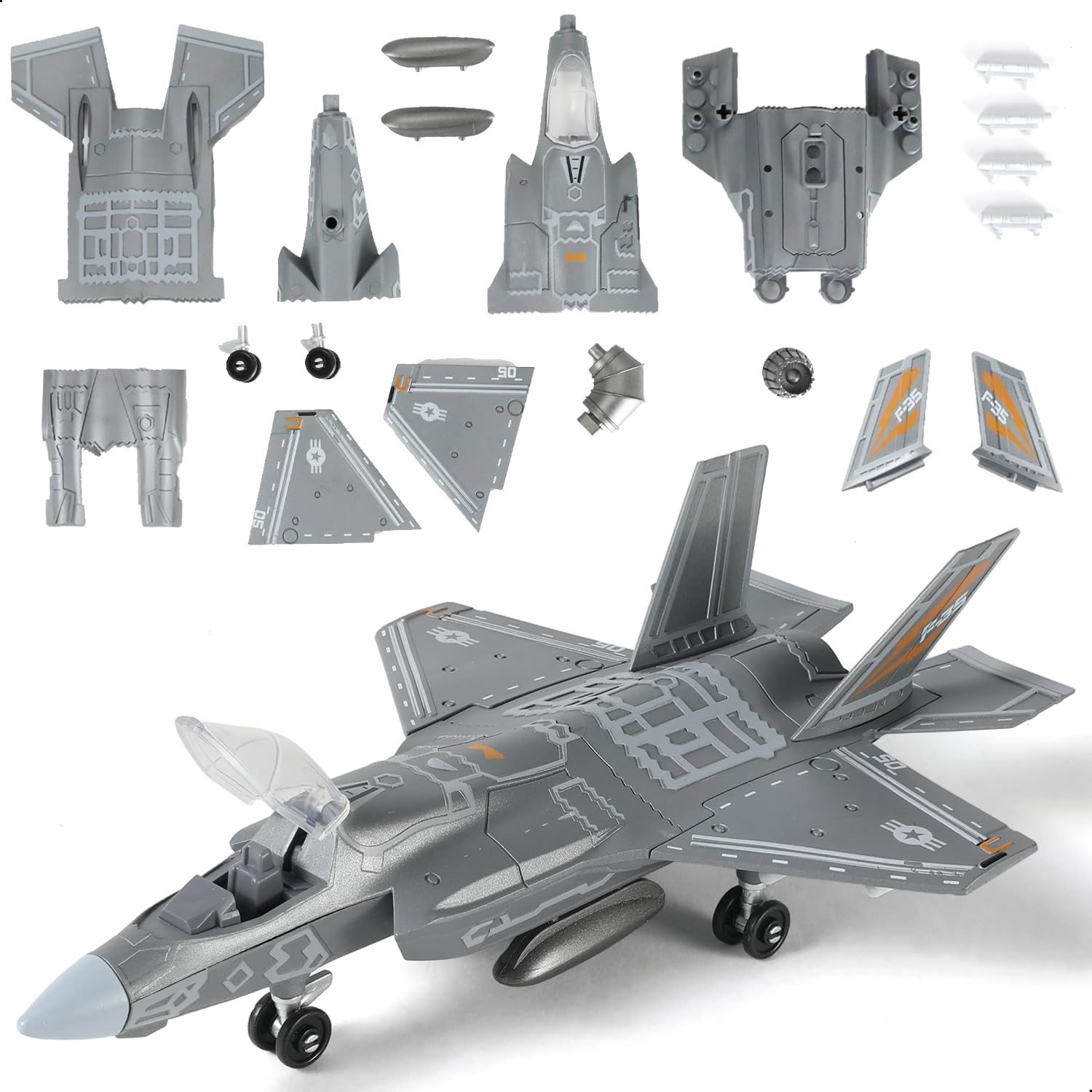 Model Kit History - 1:72 Ölçekli F-35 Savaş Jeti Hızlı
