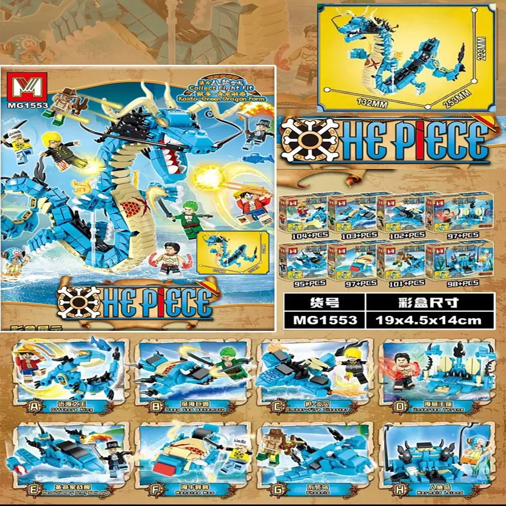 Model Kit Chemistry - 8in1 Tek Parça Yapı Taşları Mavi