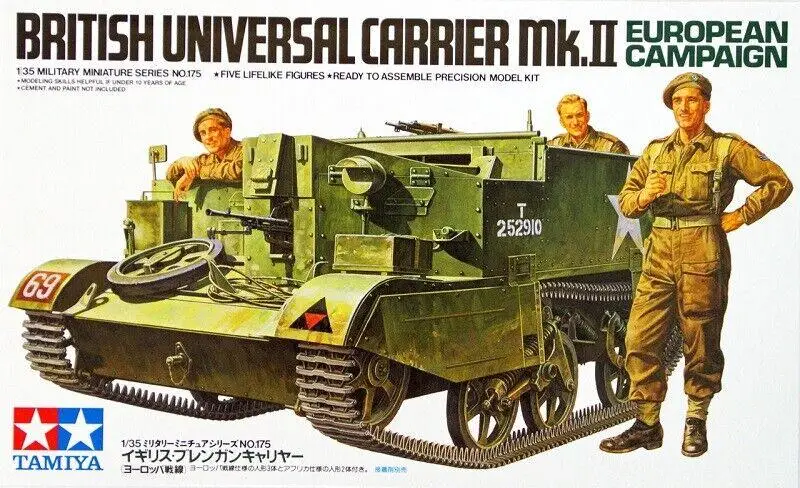 Model Kit History - Tamiya 35175 1/35 Model Kit İngiliz