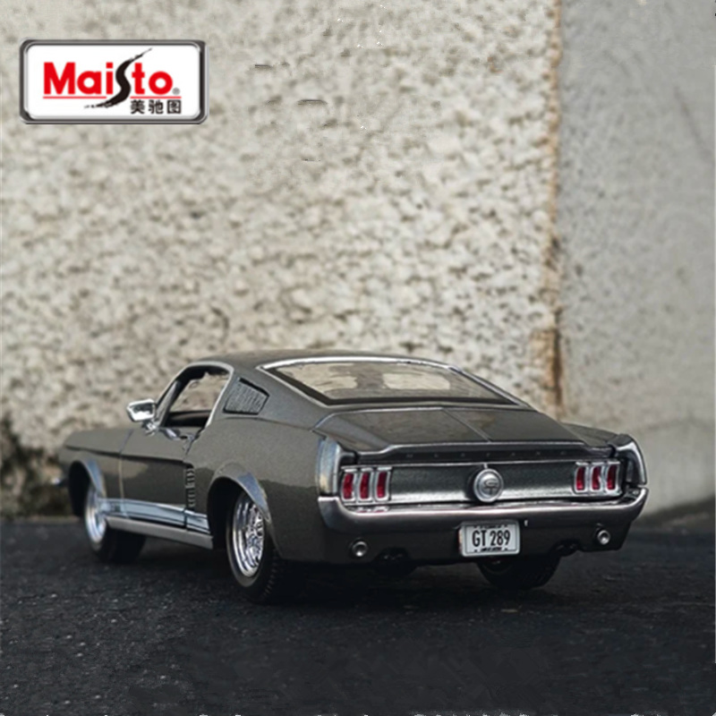 Model Kit Mustang - Maisto 1:24 Ford Mustang GT 1967