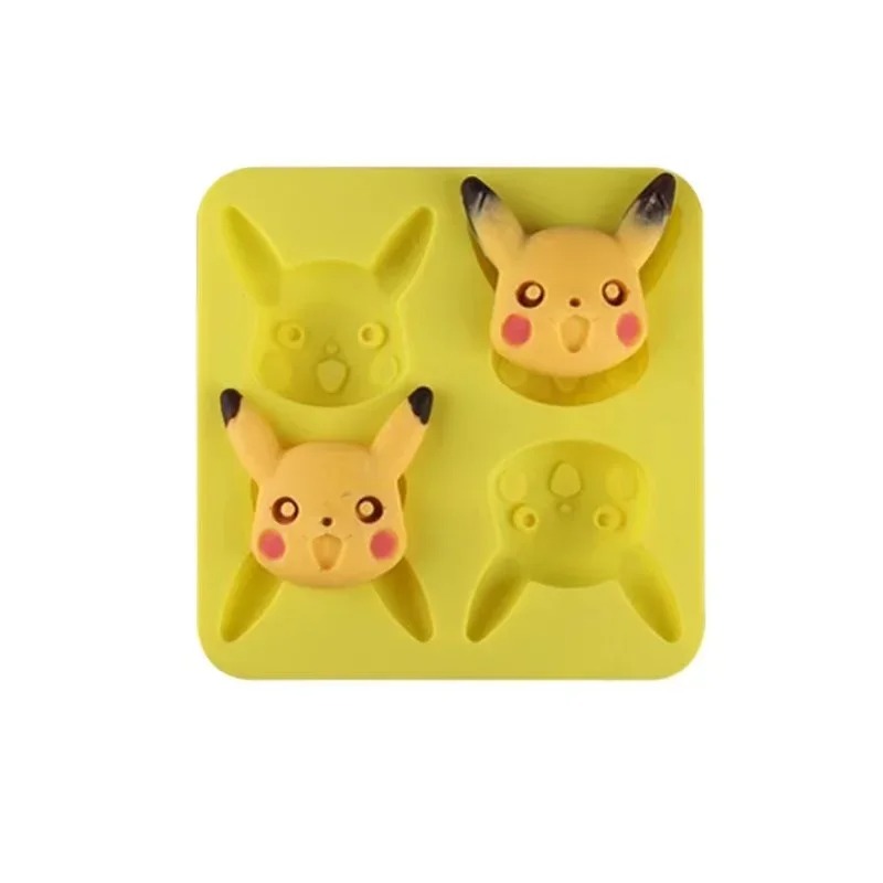 Model Kitchen Set - Yeni Pikachu Silikon Çikolata Kalıbı Pasta