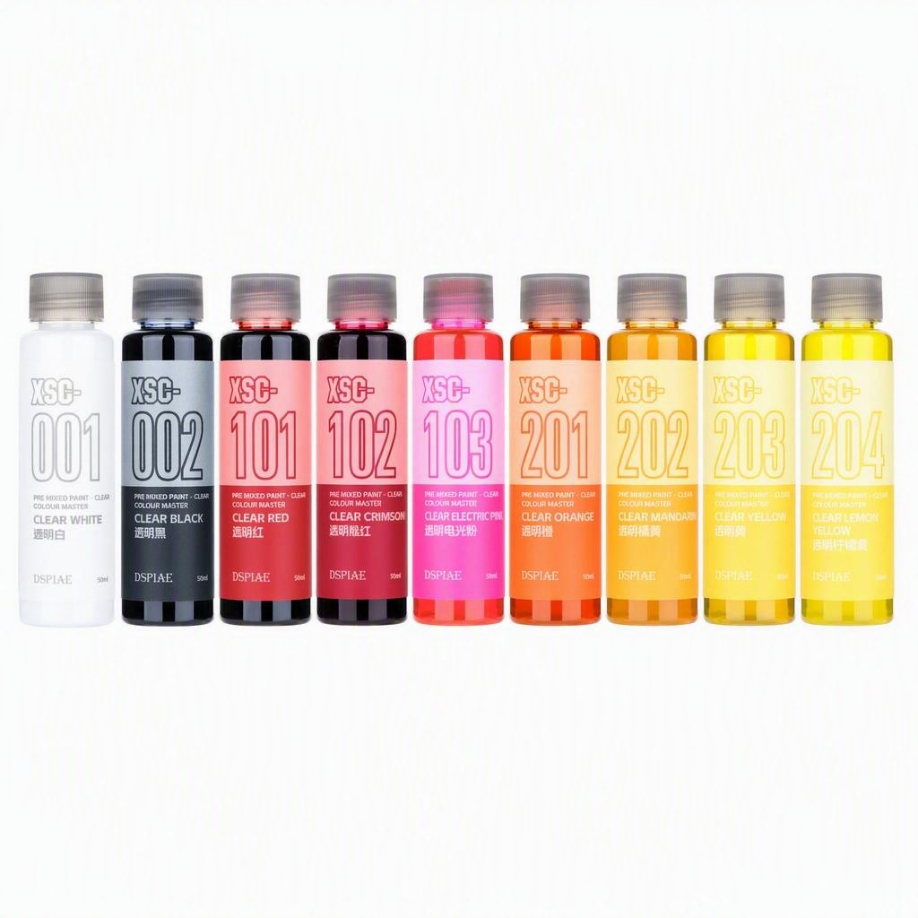 Model Kit Paint Set - Yeni DSPIAE XSC Serisi 50ML Önceden
