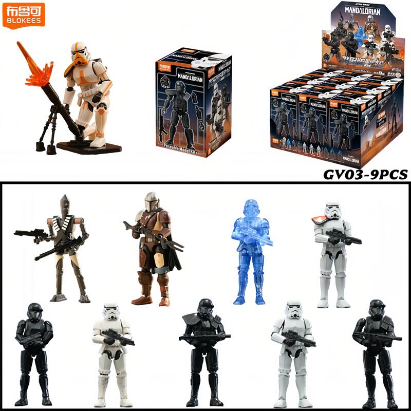 Model Kit Shooting Star Dragon - Orijinal Blokees Star Wars The Mandalorian