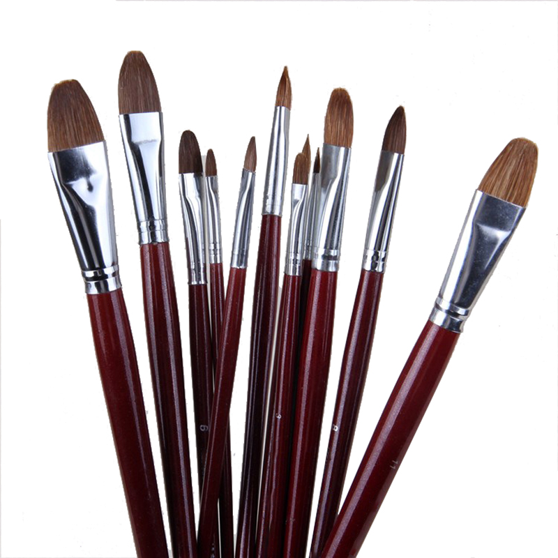 Model Kit Acrylic Paint - 6 adet/takım Yüksek dereceli Çakal Saç
