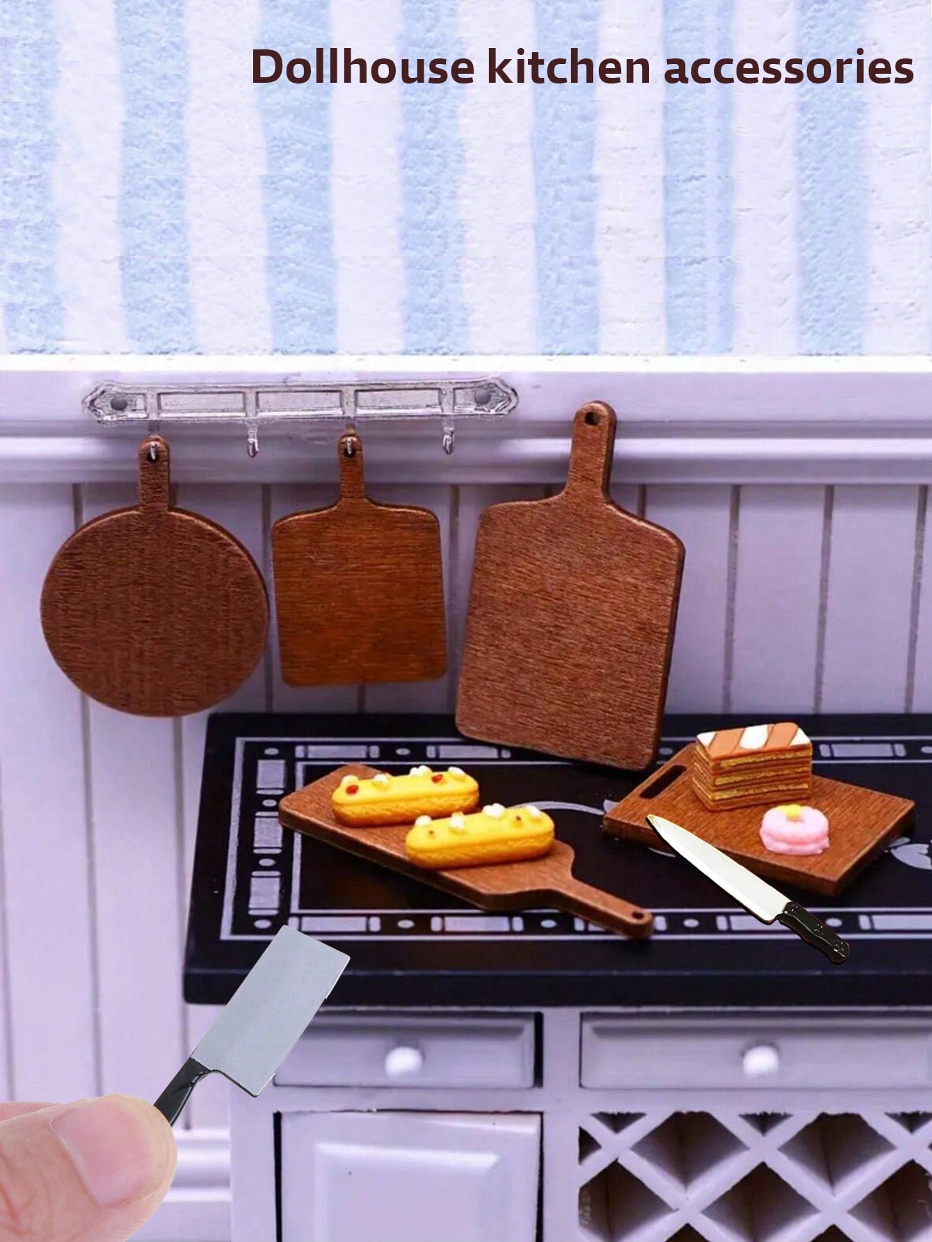 Dollhouse Mini Mutfak Seti Kes - Model Kitchen Set incelemesi ve fiyatı