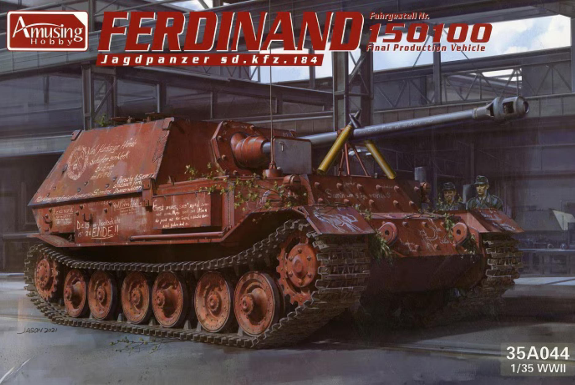 35A044 Eğlenceli 135 Ferdinand - Model Kit History incelemesi ve fiyatı