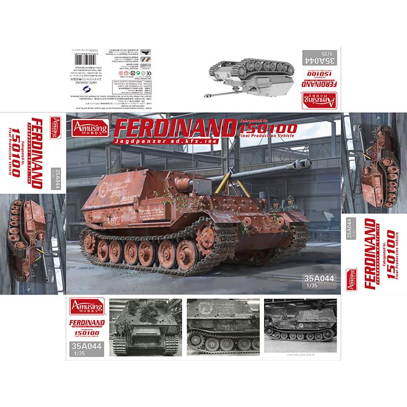 35A044 Eğlenceli 135 Ferdinand - Model Kit History incelemesi ve fiyatı