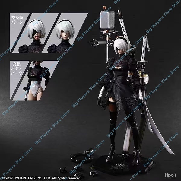 Stokta Mevcut PLAY ARTS Kai Ni - Model Kit Nier Automata incelemesi ve fiyatı