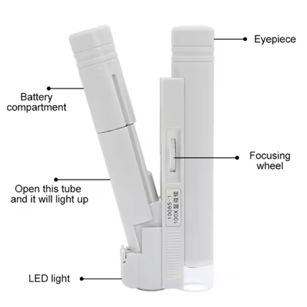 ABNJ El Mikroskobu 100X Mini C - Magnifier With Light incelemesi ve fiyatı