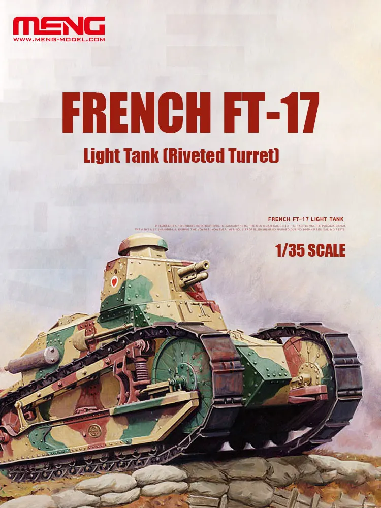 MENG Model seti TS-011French F - Model Kit History incelemesi ve fiyatı