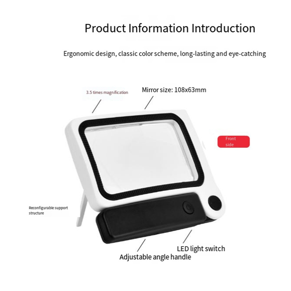 ABNJ 3.5X Profesyonel El Büyüt - Magnifier With Light incelemesi ve fiyatı