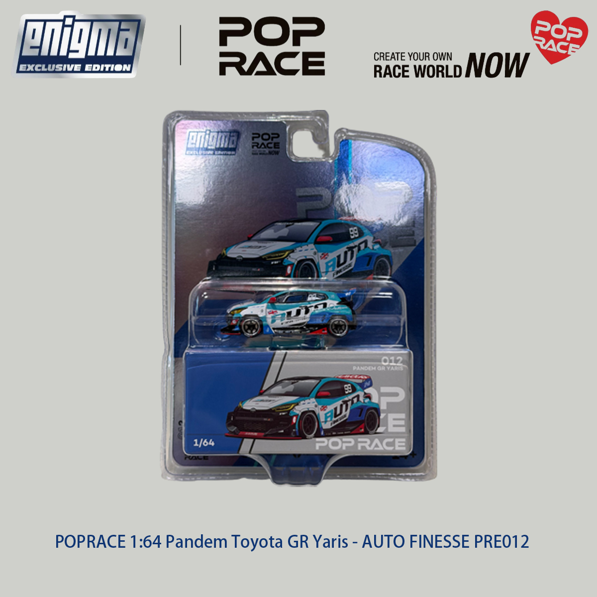POP RACE 1:64 Blister Paket Se - Model Kit Car incelemesi ve fiyatı