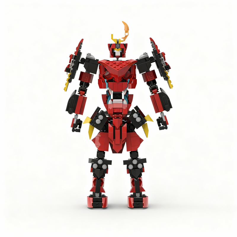 705 adet MOC Gurren Lagann Mod - Model Kit Gurren Lagann incelemesi ve fiyatı