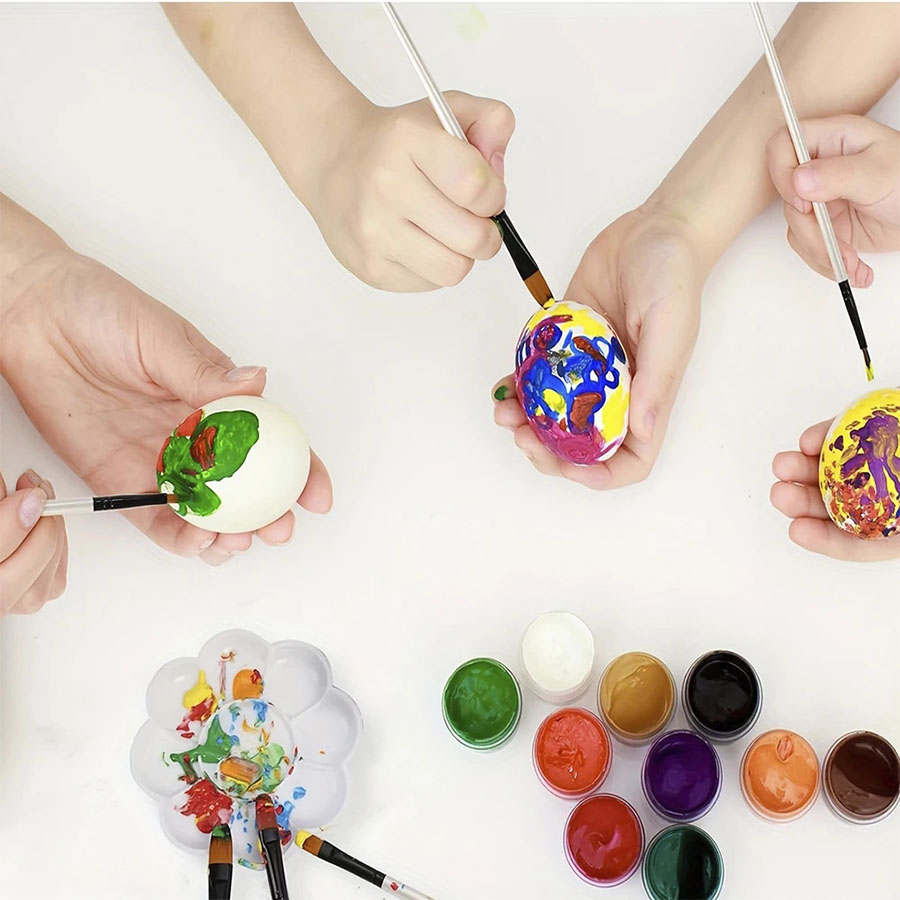 12 adet sanatçı boya fırçaları - Model Kit Acrylic Paint incelemesi ve fiyatı