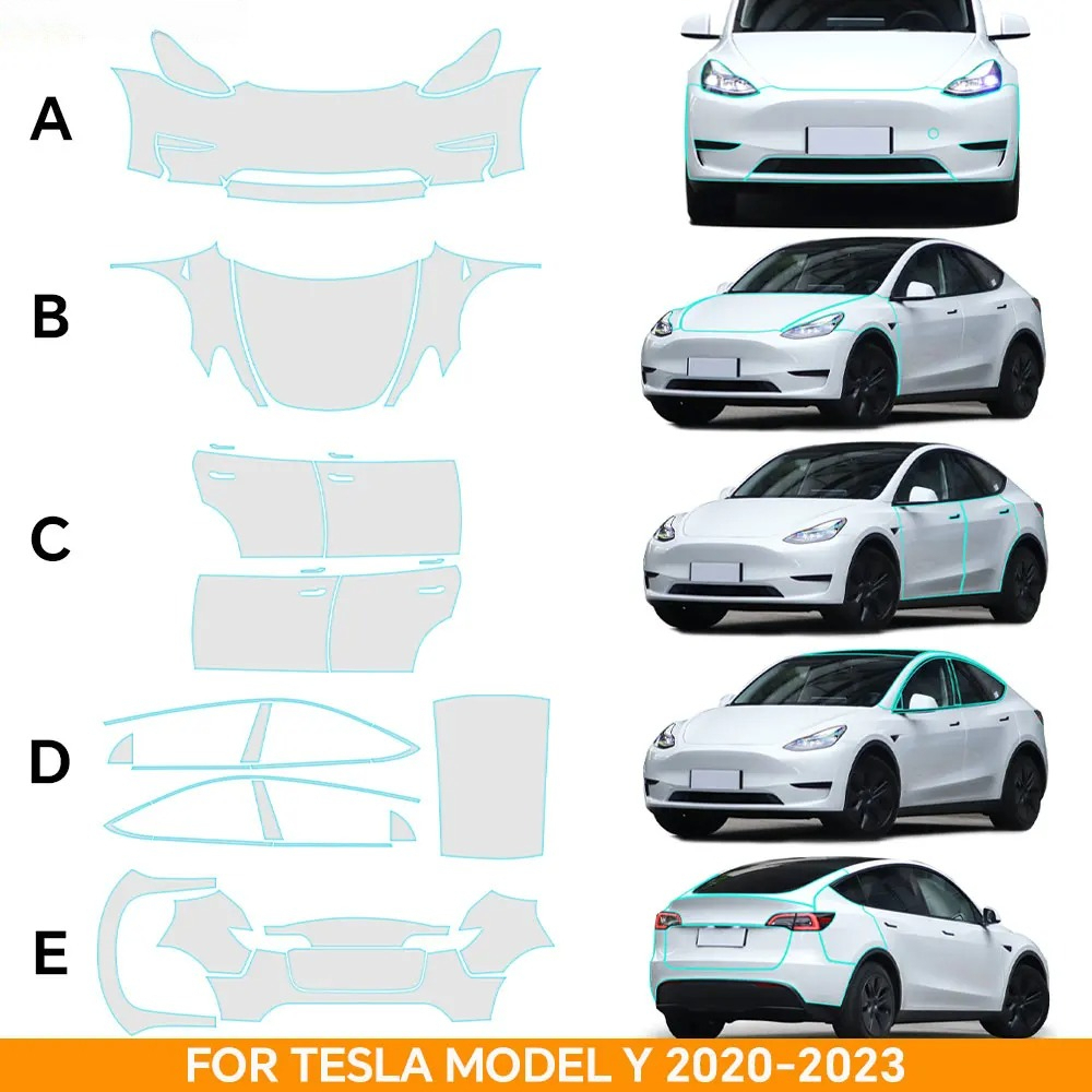 Önceden kesilmiş TPU PPF çizil - Logo Model Kit incelemesi ve fiyatı