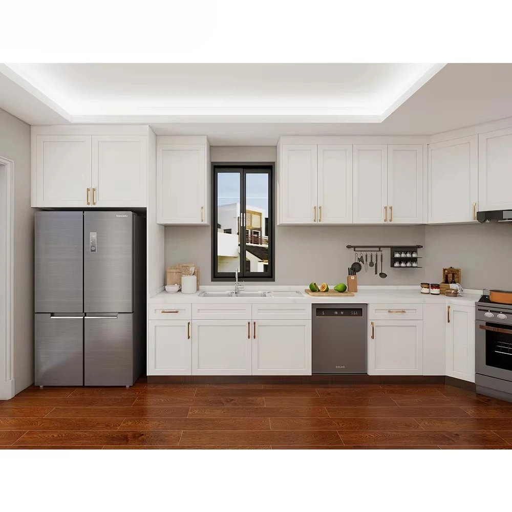 Beyaz dolaplar tam set modern  - Model Kitchen Set Aluminium incelemesi ve fiyatı