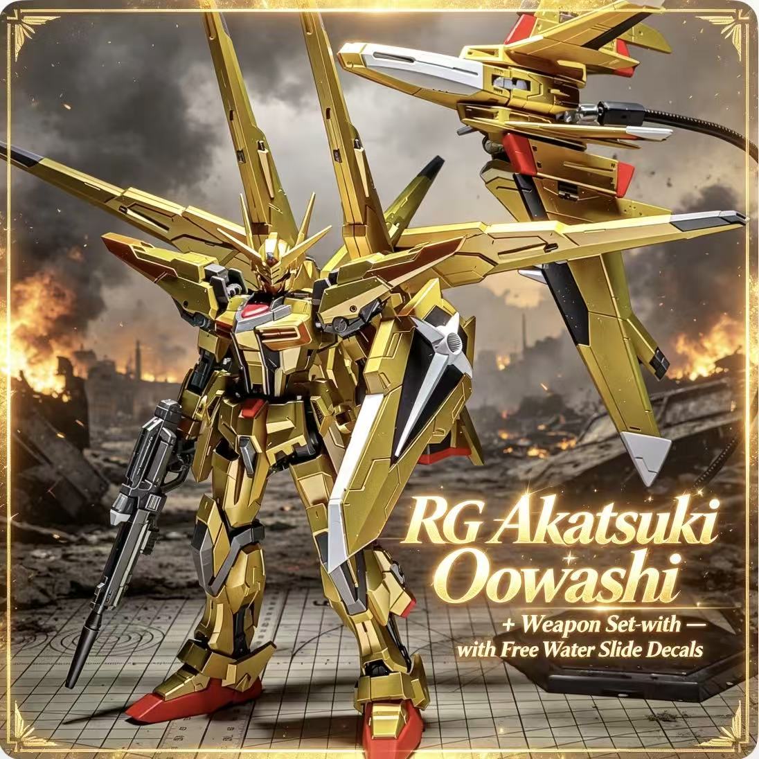 RG41 1/144 ORB-01 Akatsuki Oow - Model Kit Snaa incelemesi ve fiyatı