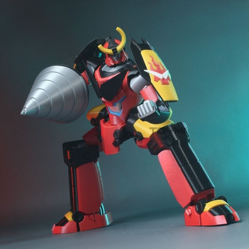 3D Baskılı Tengen Toppa Gurren - Model Kit Gurren Lagann incelemesi ve fiyatı